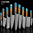 Damascus Knife Set -  thegadgetandgiftstore