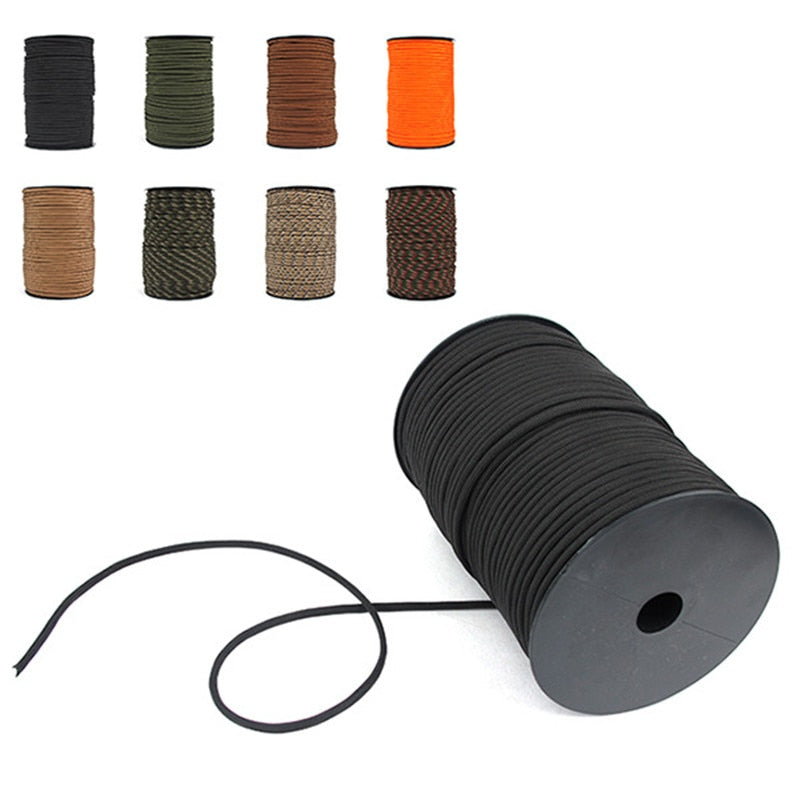 100M 550 Military Standard 9-Core Paracord Rope -  thegadgetandgiftstore