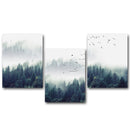 Nordic Decoration Forest Landscape Wall Art Canvas -  thegadgetandgiftstore