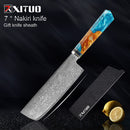 Damascus Knife Set -  thegadgetandgiftstore