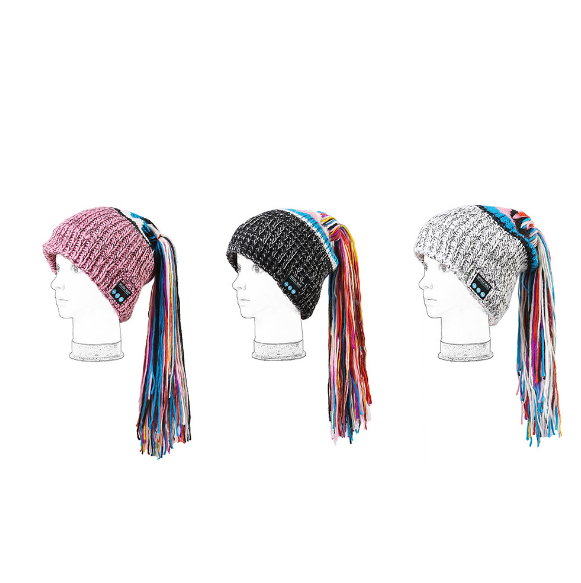 Knit Bluetooth Beanie with Wireless Headphone -  thegadgetandgiftstore