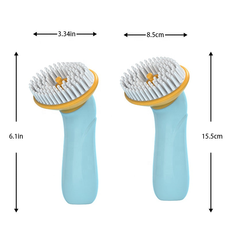 Handheld Pet Bath Cleaning Brush -  thegadgetandgiftstore