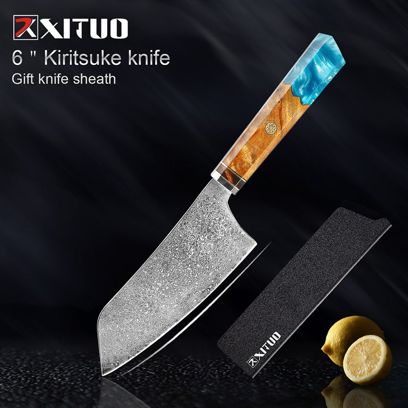 Damascus Knife Set -  thegadgetandgiftstore