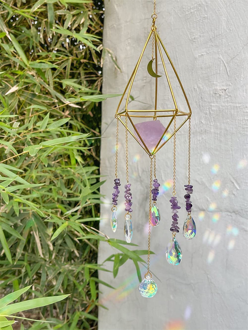 Handmade Rainbow Crystal Suncatcher -  thegadgetandgiftstore