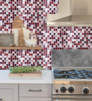 Self Adhesive Mosaic Tile Wall Decor Sticker -  thegadgetandgiftstore