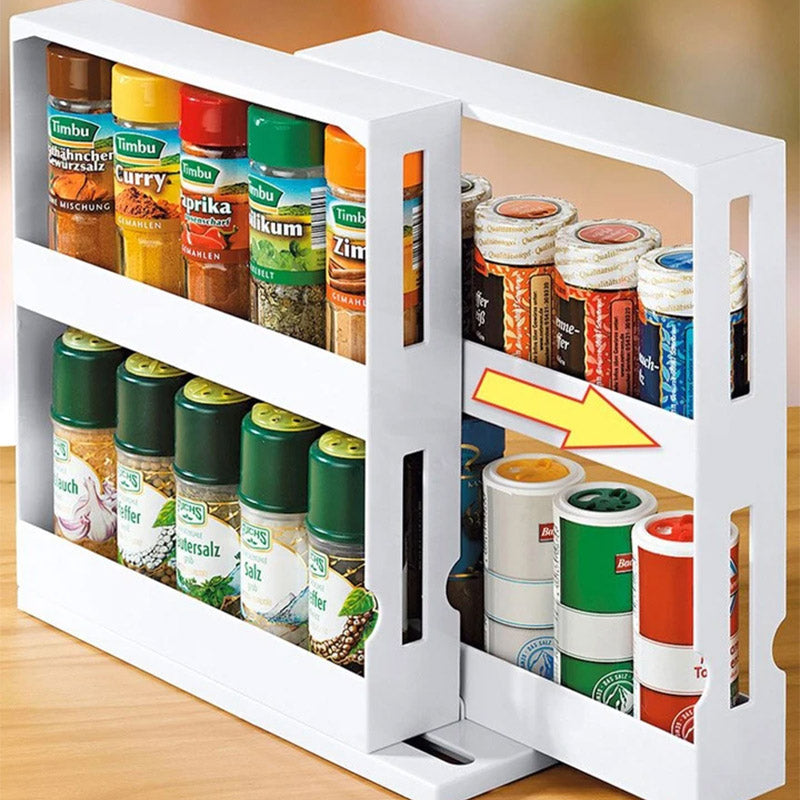 Multi-Function Spice Organizer Rack -  thegadgetandgiftstore