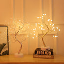 Mini Tree Copper Wire Garland Lamp -  thegadgetandgiftstore